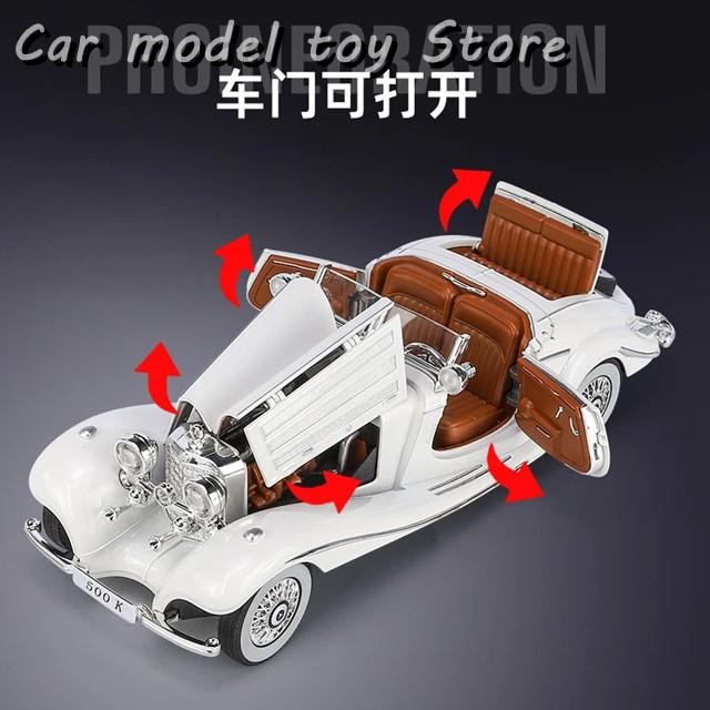 並行輸入品】ベンツ 1:24 500K 1936年クラシックカー 合金カーモデル