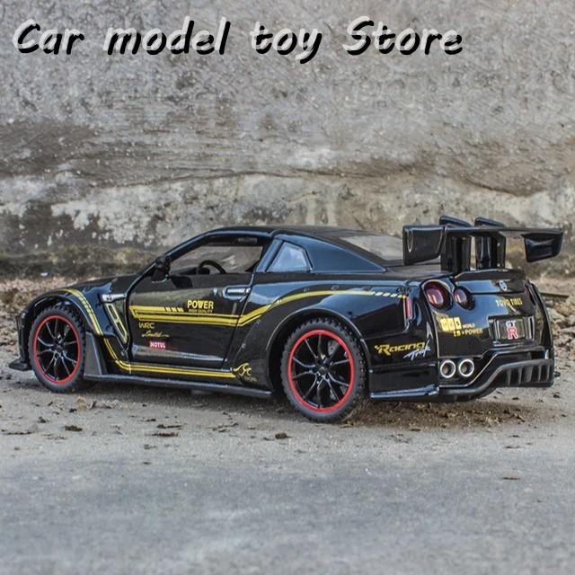 並行輸入品】日産 1:32 GTR GT-R R35 R34 スーパーカー合金カーモデル
