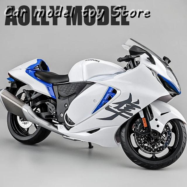 SUZUKI GSX 1300R 1:12 隼 ハヤブサ限定版 ホワイト Amazon | 1/12スケール SUZUKI GSX1300R ホワイト 白色 ハヤブサ