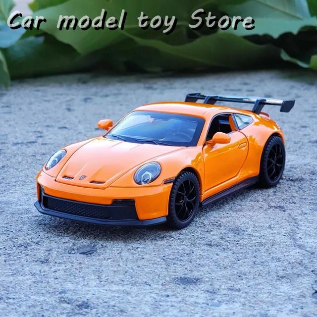 1/18 ポルシェ GT3 シルバー JADA ダイキャスト 美品 ケース入り 並行