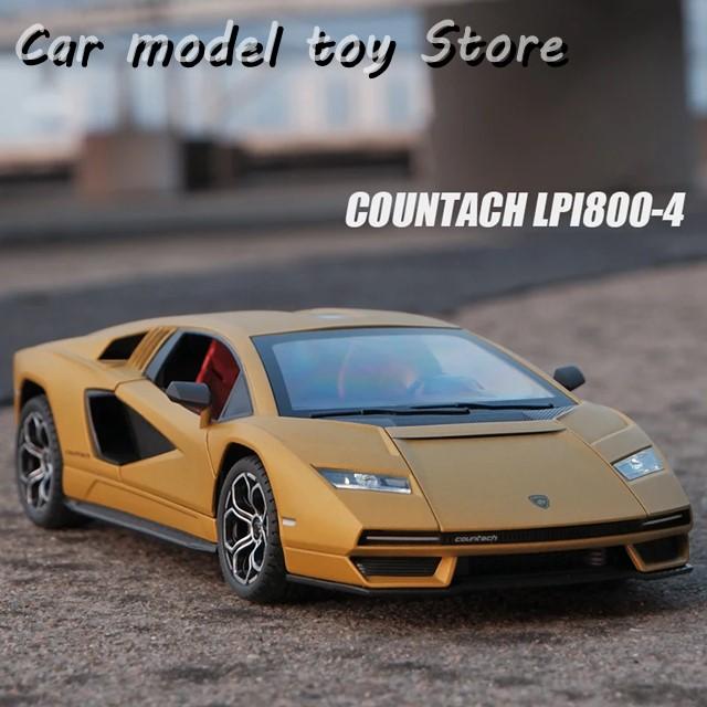 1:24 ランボルギーニ カウンタック LPI800-4 スーパーカー合金モデル 
