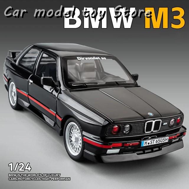 1:24 BMW M3 E30 1988 スーパーカー 合金カーモデル サウンド 1:24 BMW M3 E30 1988 スーパーカー 合金カーモデル サウンド