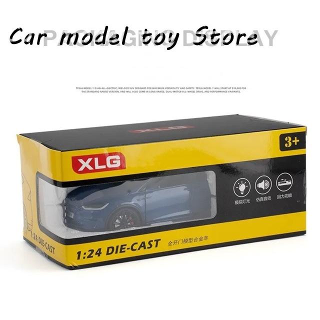 並行輸入品】テスラ 1:24モデルXモデル3合金ダイキャスト車モデル音光