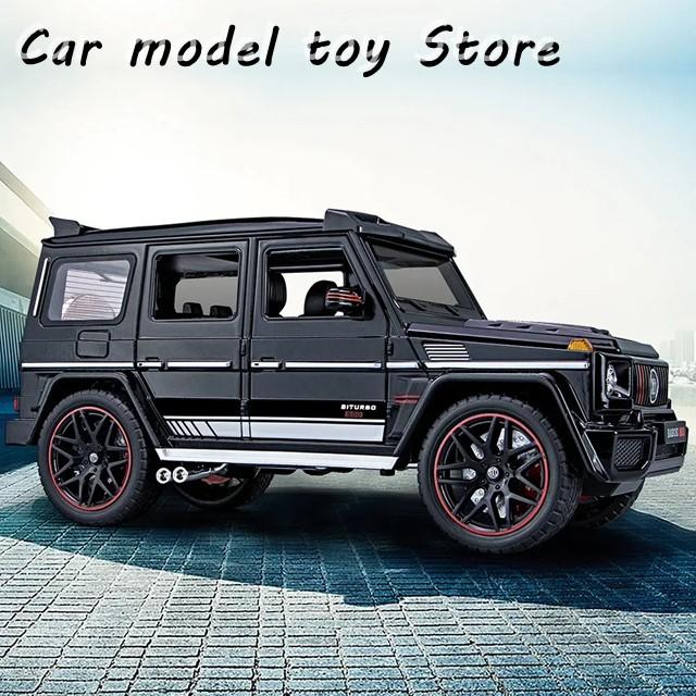 【並行輸入品】ベンツ  1:18G800ハイシミュレーションダイキャスト金属合金モデルカーサウンドライトプルバックコレクションの画像