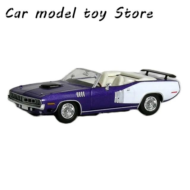並行輸入品】 1:87プリムスHEMIクーダクラシックレトロカーモデル