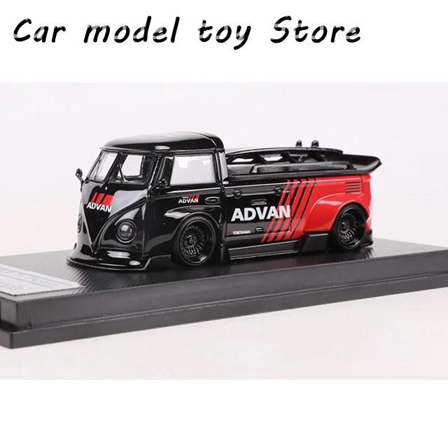 【並行輸入品】 LF 1:64 T1バンピックアップトラックSPOON塗装合金ダイキャストモデルカー車レトロバス収集可能の画像