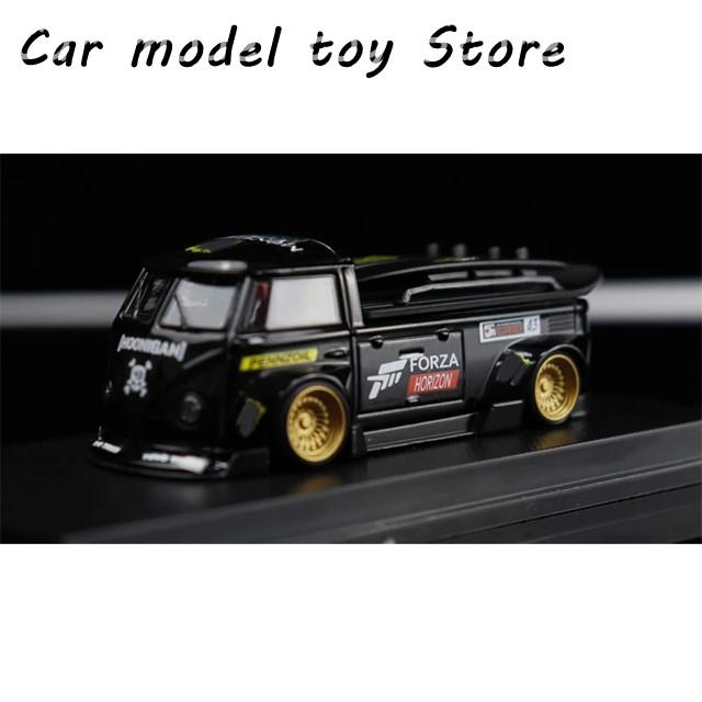 【並行輸入品】 LF 1:64 T1バンピックアップトラックSPOON塗装合金ダイキャストモデルカー車レトロバス収集可能の画像