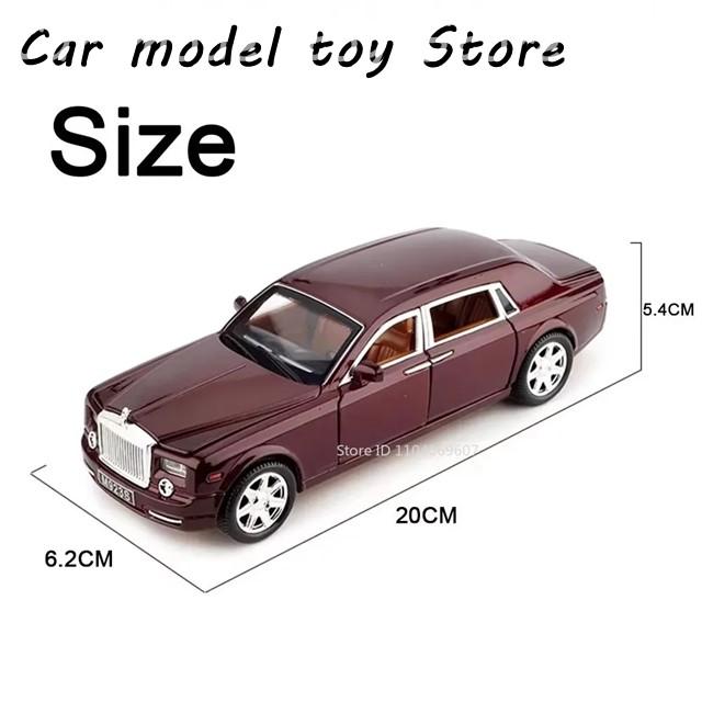 並行輸入品】ロールスロイス 1:24ファントムモデル合金ダイキャスト