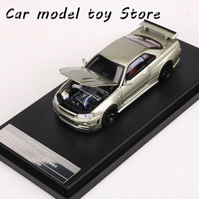 しの 並行輸入品】 MOTORHELIX 1:64 NISMO R34 Z-TUNE 合金モデルカー : Car