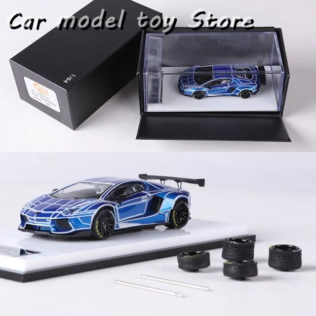 並行輸入品】 KING MODEL 1:64 LBパフォーマンス アヴェンタドール