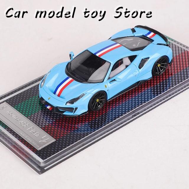 レジン製 1/64 フェラーリ 488ピスタ 並行輸入品】 U2 1:64 488 PISTA NOVITEC レジンカーモデル : Car