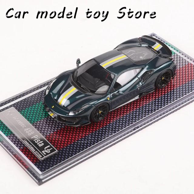 レジン製 1/64 フェラーリ 488ピスタ Amazon.co.jp: モデルカーのおもちゃ 1:64 フェラーリ 488 回転ピスタ