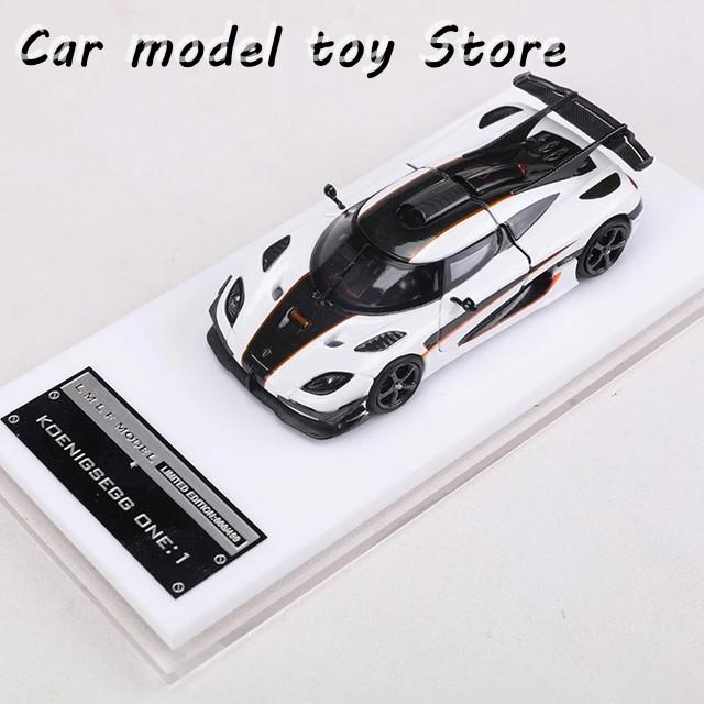 【並行輸入品】 LMLF 1:64 ONE:1 BLACK/WHITE ダイキャストモデルカーの画像