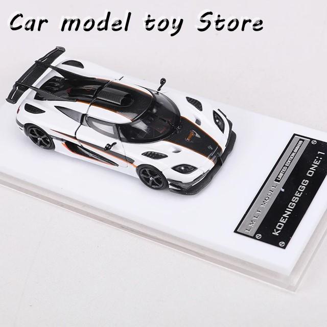 【並行輸入品】 LMLF 1:64 ONE:1 BLACK/WHITE ダイキャストモデルカーの画像