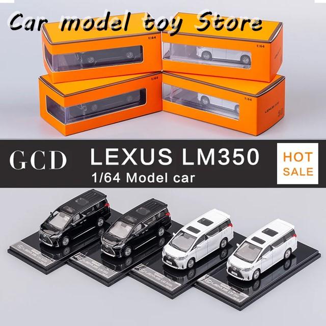 ミニカー4台セット新品未使用 並行輸入品】レクサス GCD 1:64 LM350H LM300Hシミュレーション合金