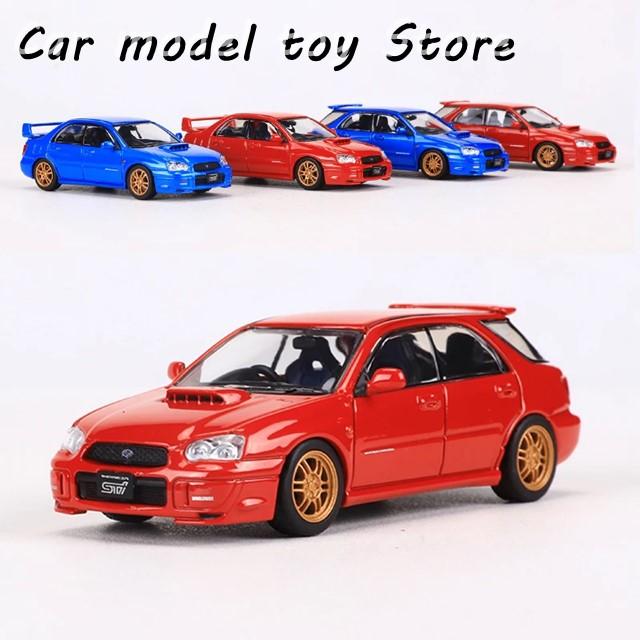 並行輸入品】 フルヤ 1:64 インプレッサWRX STI 8 合金モデルカー