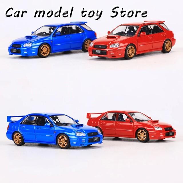 並行輸入品】 フルヤ 1:64 インプレッサWRX STI 8 合金モデルカー