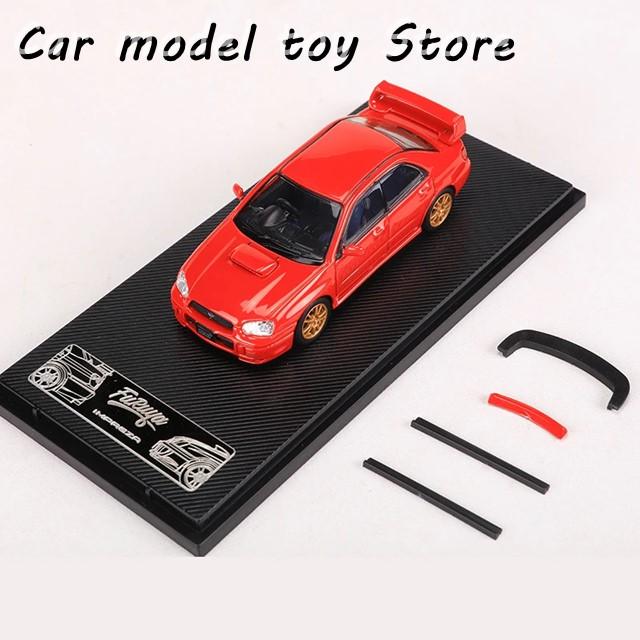 並行輸入品】 フルヤ 1:64 インプレッサWRX STI 8 合金モデルカー