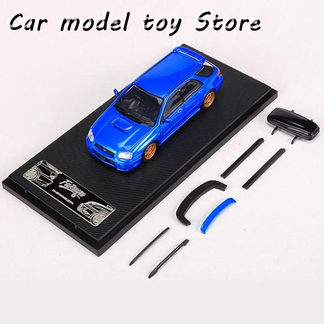 並行輸入品】 フルヤ 1:64 インプレッサWRX STI 8 合金モデルカー