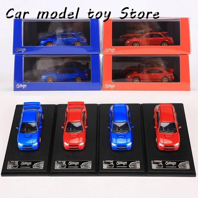 並行輸入品】 フルヤ 1:64 インプレッサWRX STI 8 合金モデルカー