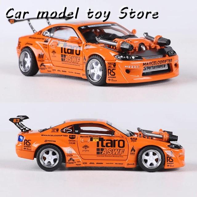 並行輸入品】 YS 1:64 シルビア S14 合金モデルカー : Car model toy