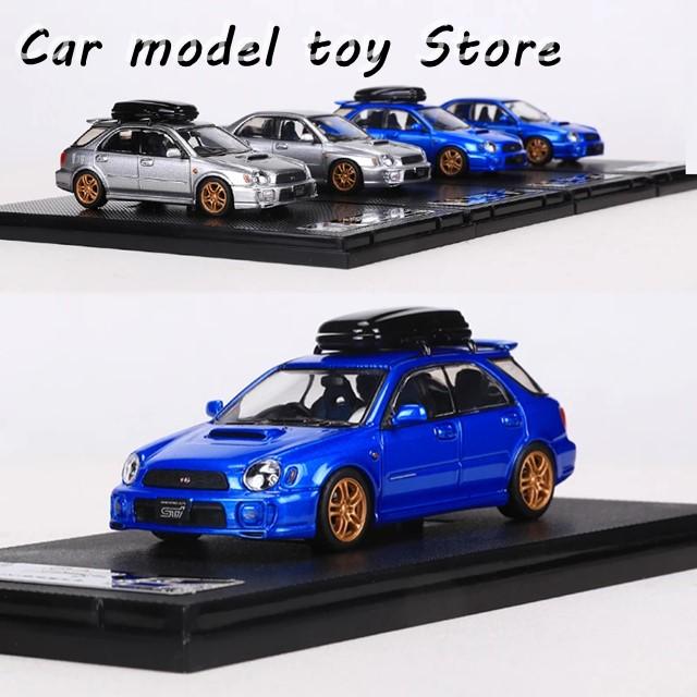 並行輸入品】 フルヤ 1:64 インプレッサ WRX STI 合金モデルカー : Car