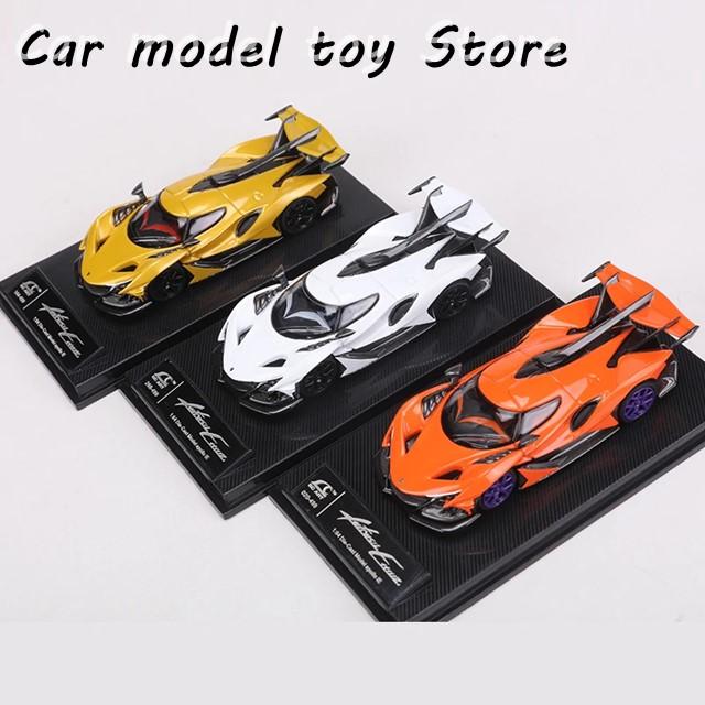 並行輸入品】 SMALLCARSART 1:64 アポロ IE 合金モデルカー : Car