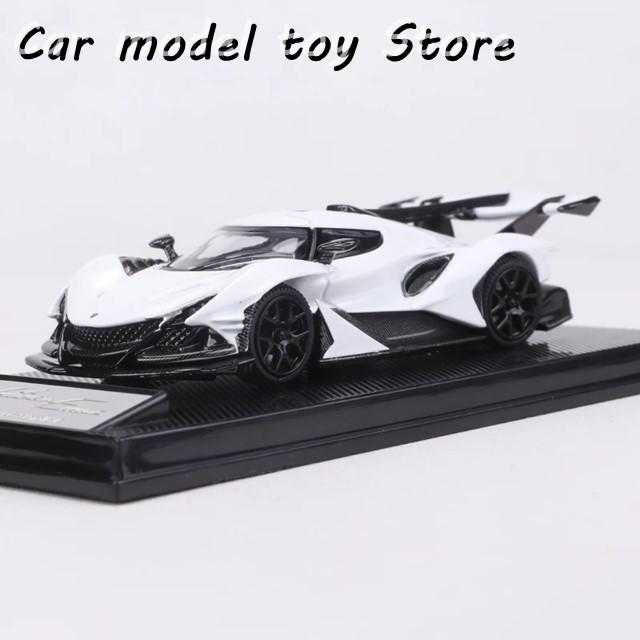 並行輸入品】 SMALLCARSART 1:64 アポロ IE 合金モデルカー : Car