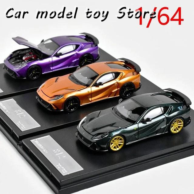 フェラーリダイキャスト 並行輸入品】フェラーリ ダイキャスト 1/64サイズ 812 ノビテック