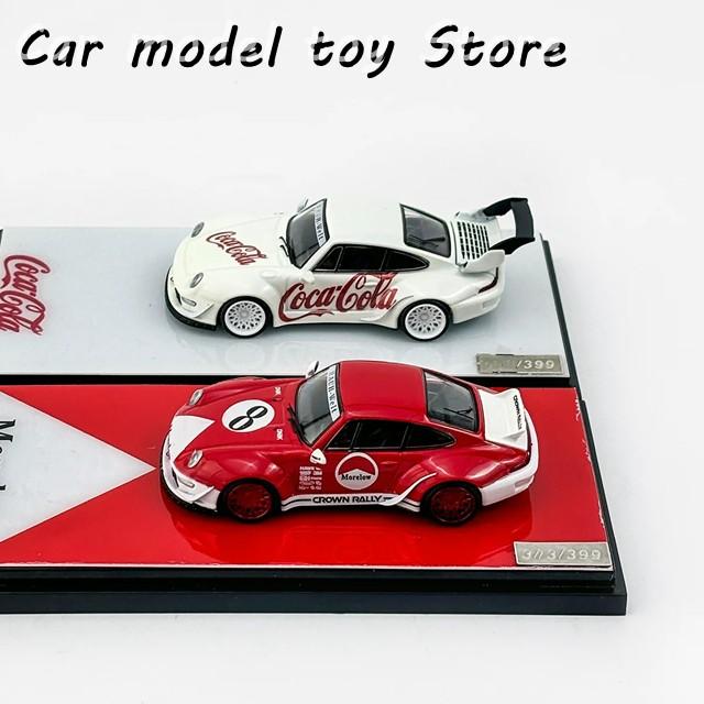 ［改造ミニカー］ミニクーパー ラリー 並行輸入品】ポルシェ ダイキャスト製 1/64スケール 993 RWB スーパー