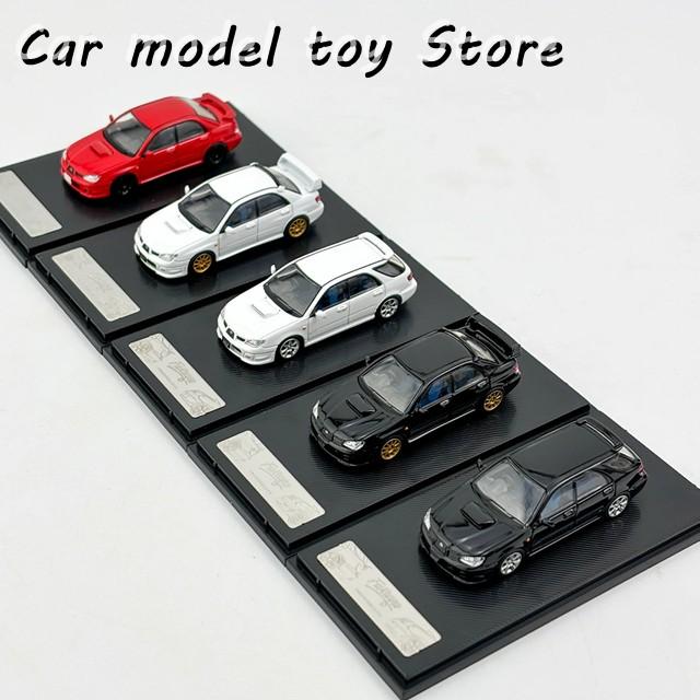 【並行輸入品】スバル  ダイキャスト 1/64スケール  インプレッサ カーモデル  インプレッサ WRX STIGD モデルカー コレクションの画像