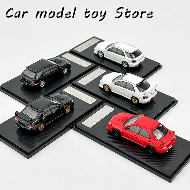 【並行輸入品】スバル  ダイキャスト 1/64スケール  インプレッサ カーモデル  インプレッサ WRX STIGD モデルカー コレクションの画像