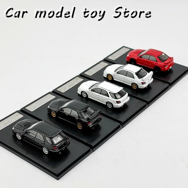 【並行輸入品】スバル  ダイキャスト 1/64スケール  インプレッサ カーモデル  インプレッサ WRX STIGD モデルカー コレクションの画像