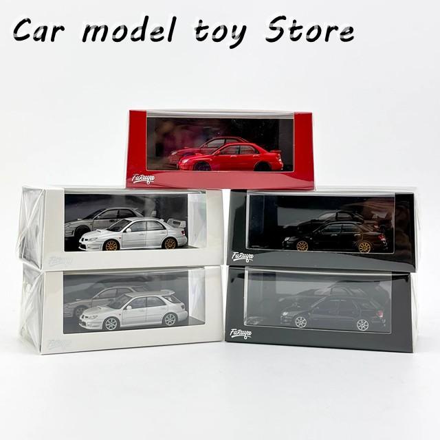 【並行輸入品】スバル  ダイキャスト 1/64スケール  インプレッサ カーモデル  インプレッサ WRX STIGD モデルカー コレクションの画像