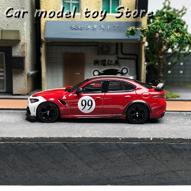 【並行輸入品】アルファロメオ  ダイキャスト 1/64 サイズ  モデルカー ジュリア GTAM 合金車 模型 玩具 コレクション ディスプレイの画像