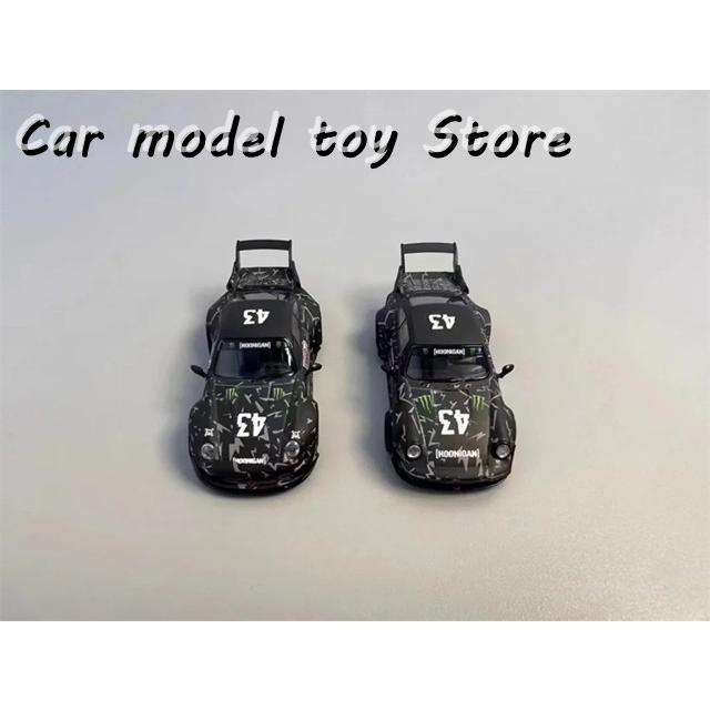 【並行輸入品】ポルシェ  炎1:64ダイキャストモデルカーRWB 964 993合金カーモデルコレクションの画像