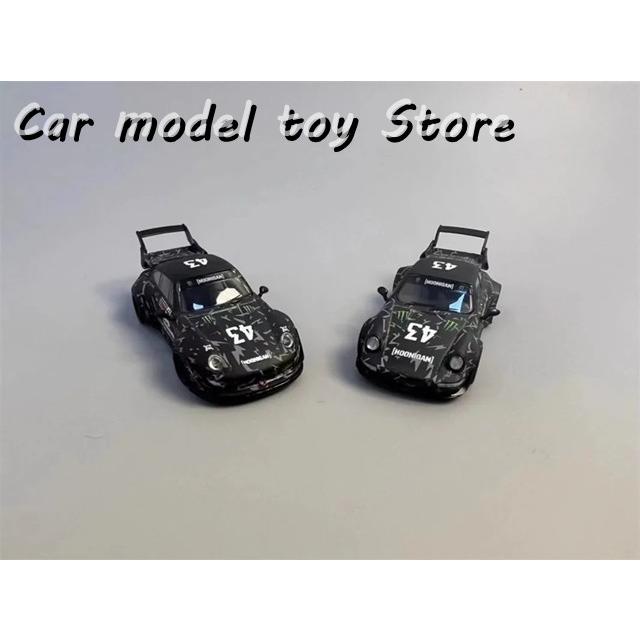 【並行輸入品】ポルシェ  炎1:64ダイキャストモデルカーRWB 964 993合金カーモデルコレクションの画像