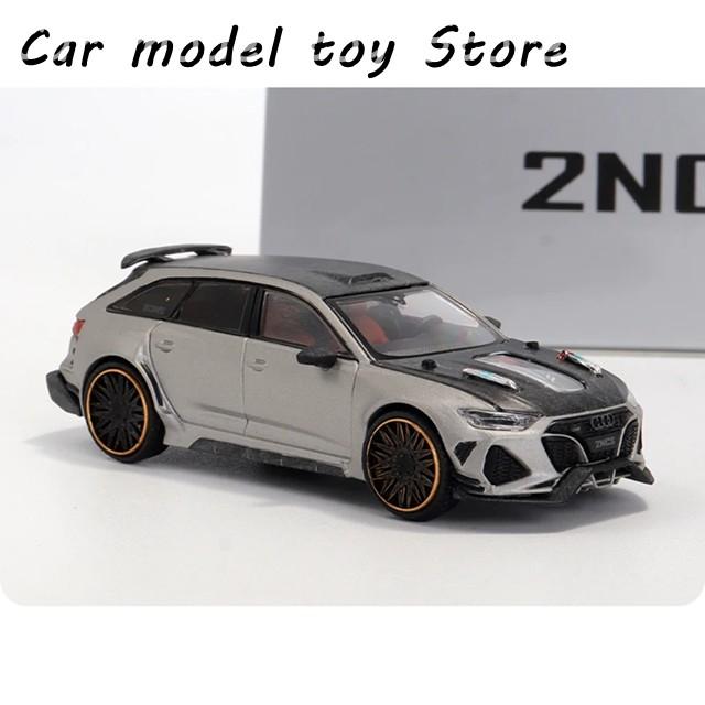 【並行輸入品】アウディ  ダイキャスト 1/64 サイズ  RS6 モデルカー  アバント 合金モデル コレクション ディスプレイの画像