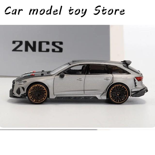【並行輸入品】アウディ  ダイキャスト 1/64 サイズ  RS6 モデルカー  アバント 合金モデル コレクション ディスプレイの画像