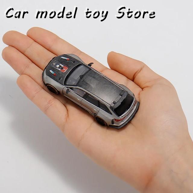 【並行輸入品】アウディ  ダイキャスト 1/64 サイズ  RS6 モデルカー  アバント 合金モデル コレクション ディスプレイの画像