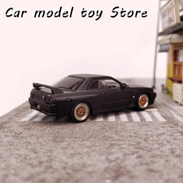 【並行輸入品】日産  ダイキャストモデルカー 1:64サイズ  SKYLINE GTR R32 アロイカーモデル スーパーマッスルカーコレクションの画像
