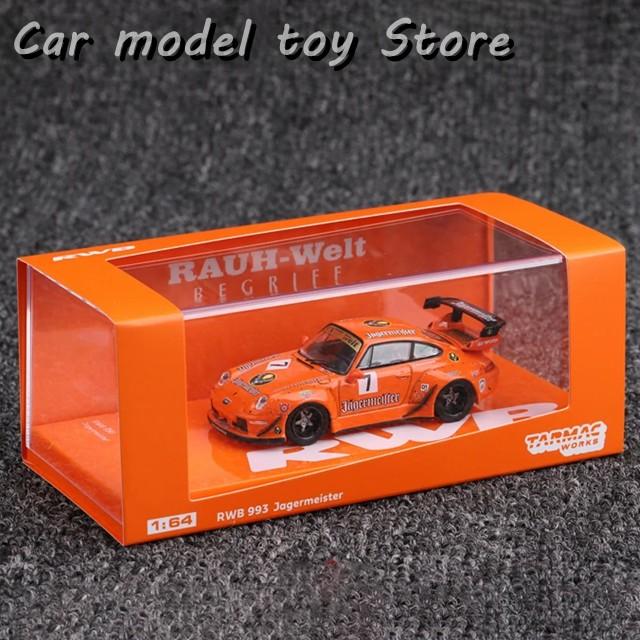 【並行輸入品】ポルシェ  ダイキャスト1/64スケール RWB 993  合金カーモデル コレクションの画像