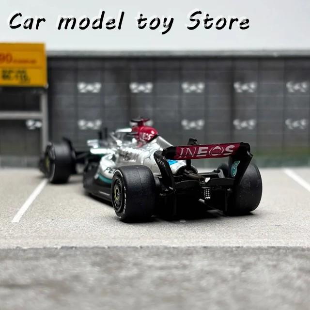 【並行輸入品】ベンツ  ダイキャストモデルカーショップ 1/64 F1モデルカー W13 E PERFORMANCE 63 PLAY VEHICLの画像