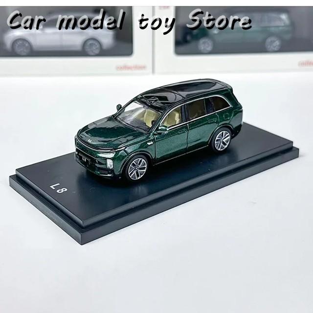 【並行輸入品】 カーモデル ダイキャスト 1/64 SCALE LI AUTO L8 ENERGY SUV ALLOY CAR MODEL LI AUTO L8 ESTATE VEHICLE COLLECTION ORNAMENTSの画像