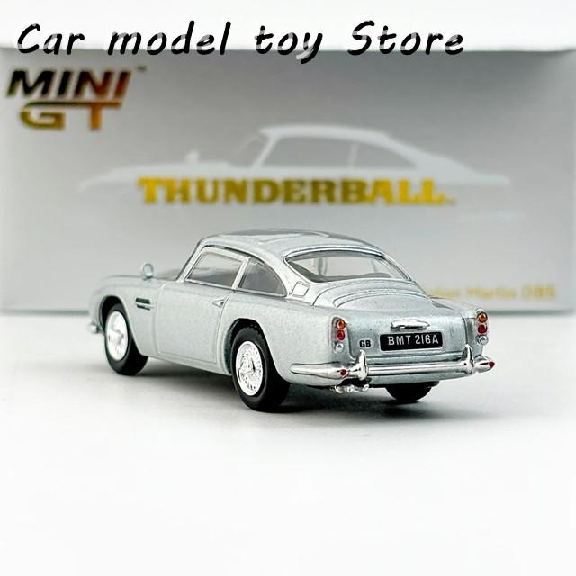 【並行輸入品】 ダイキャスト 1/64 スケール アストンマーチン DB5 サンダー スポーツカーモデル 合金 アストンマーチン DB5 カーモデル コレクション 装飾品の画像