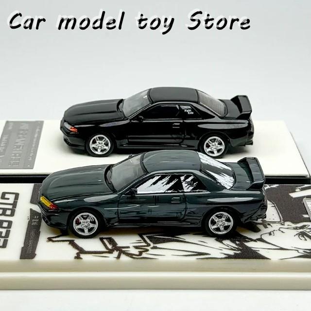 日産R32　スカイラインGT-R　ミニダイキャストモデル 並行輸入品】日産 ダイキャストモデルカー TM 1:64 GTR R32 CAR MODEL