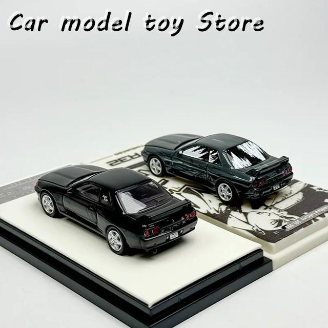 日産R32　スカイラインGT-R　ミニダイキャストモデル MINI GT 1/64 (ダイキャスト製) Nissan スカイライン GT-R R32
