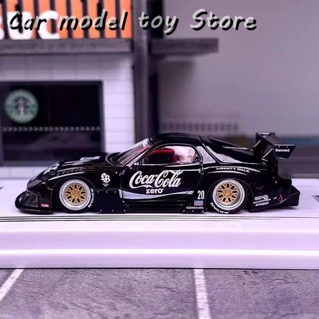 【並行輸入品】マツダ  ダイキャストモデルカーショップ1/64合金RX7モデルカープレイ車LBWK RX7の画像