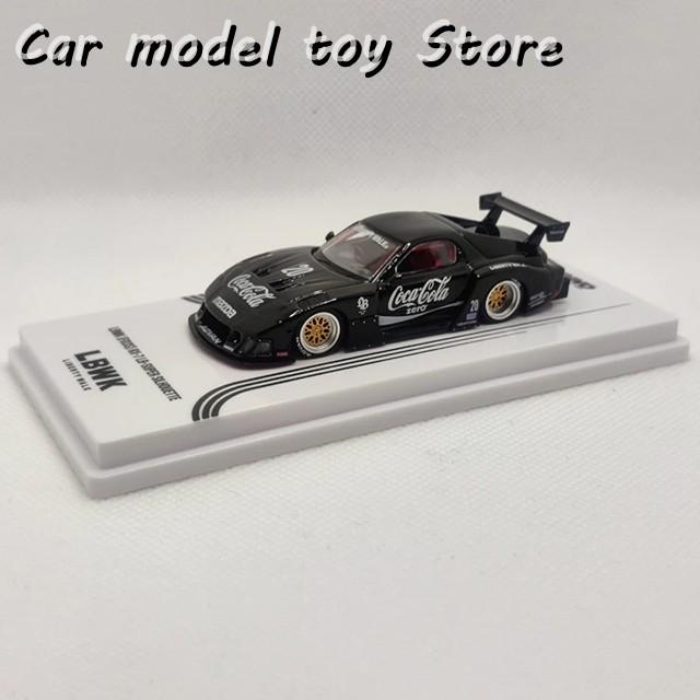 【並行輸入品】マツダ  ダイキャストモデルカーショップ1/64合金RX7モデルカープレイ車LBWK RX7の画像