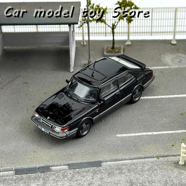 【並行輸入品】 ダイキャスト 1/64スケール サーブ900ターボ ブラック SUV カーモデル 合金 サーブ900ターボ クーペモデル クラシックコレクション ディスプレの画像